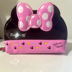 Minnie Mouse pink makeup bag by The Crème shop